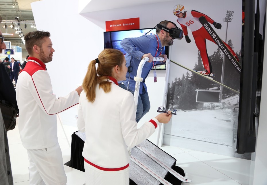Korea Telecom contributes to the 5G buzz at this week's Mobile World Congress in Barcelona